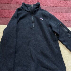 Patagonia Dark Blue Better Sweater Size 10 VGUC Must need for Winter!